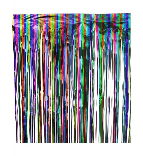Fransenvorhang, Stärke 50my, Höhe 100cm, Breite 100cm