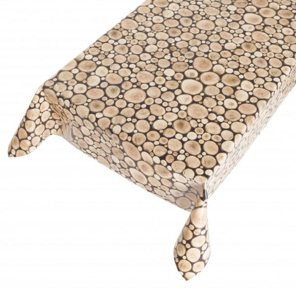 Lackfolie PVC Logs "Baumscheiben"
