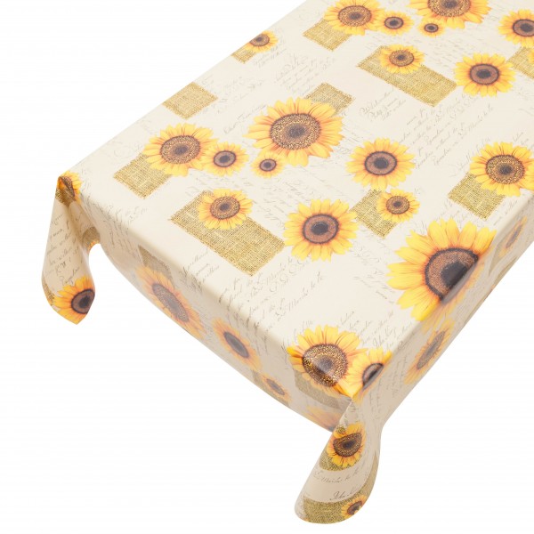Lackfolie PVC Sunflowers, Breite 140cm, Länge 20m