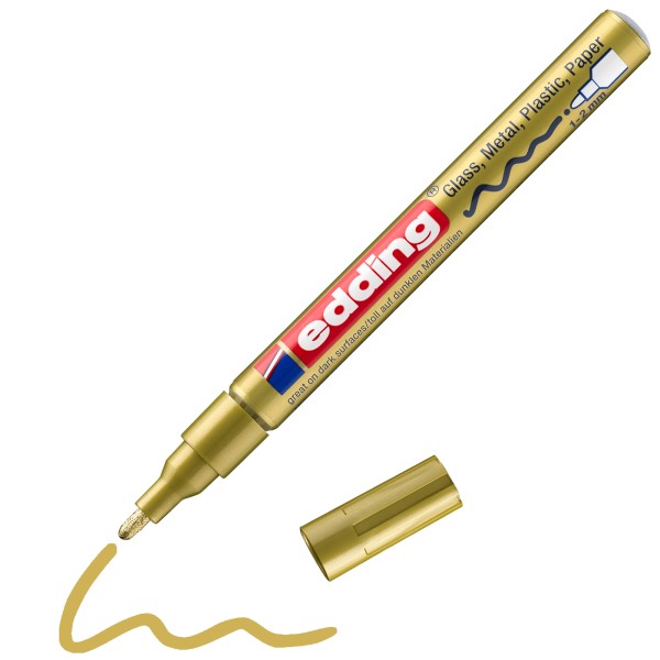 edding 751 Glanzlackmarker 1-2mm gold (53)