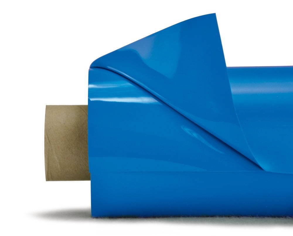 LACKFOLIE MITTELBLAU 130cm 30m
