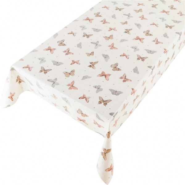 Wachstischtuch "Butterfly Dots"