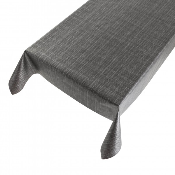Wachstischdecke "Tweed Anthracite"