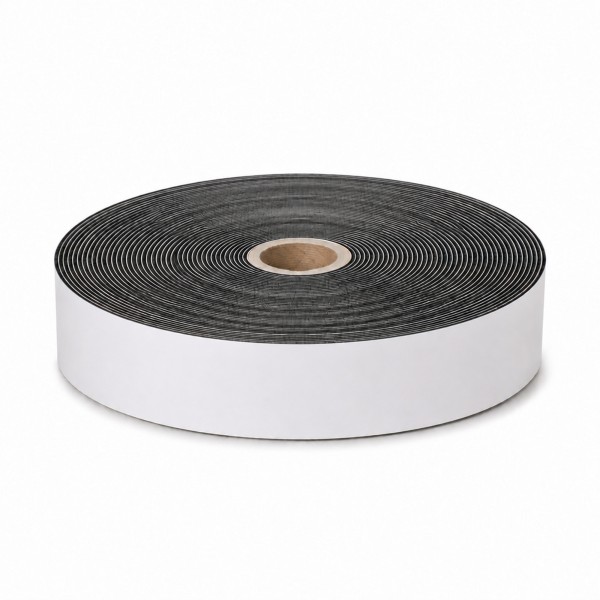 Hakenband selbstklebend, Breite 50mm, Länge 25m, Farbe schwarz