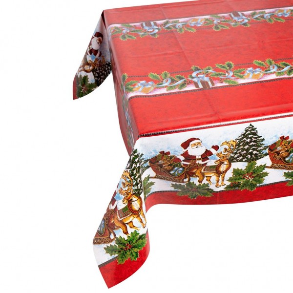 Wachstischdecke "Klassiche Weihnachten"