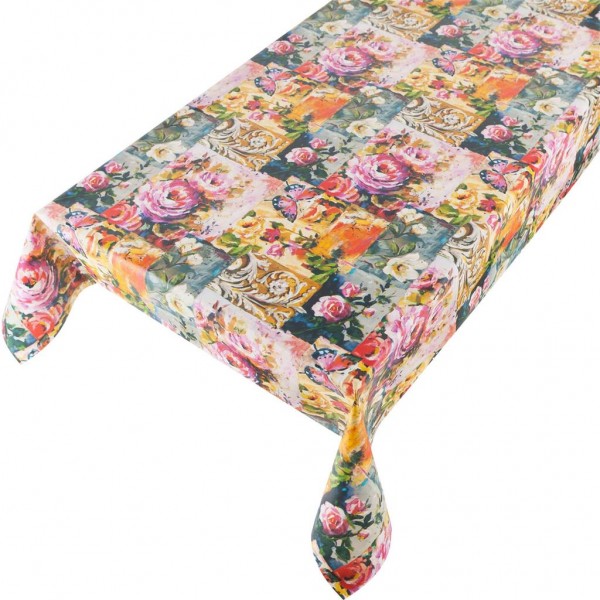 Wachstuchtischdecke "Painted Rose"