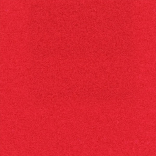 Event Filz Teppich hellrot (Tomato) 50m Länge 100cm Breite mit Folienabdeckung